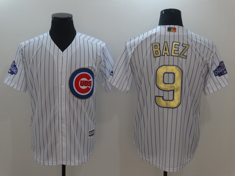 CUBS White 2017 Gold Program Jerseys-040